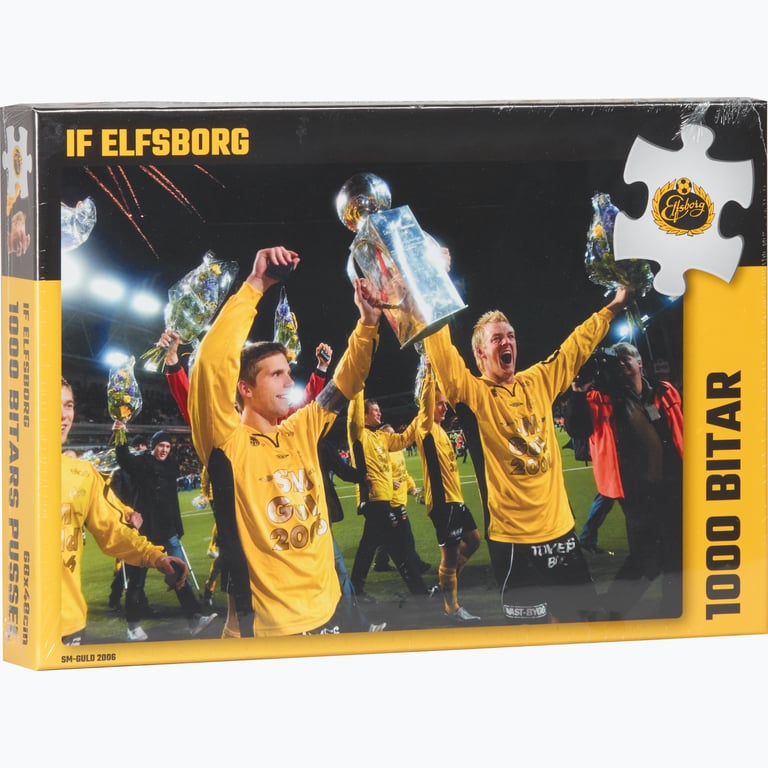 IF ELFSBORG Pussel 1000 bitar Svart