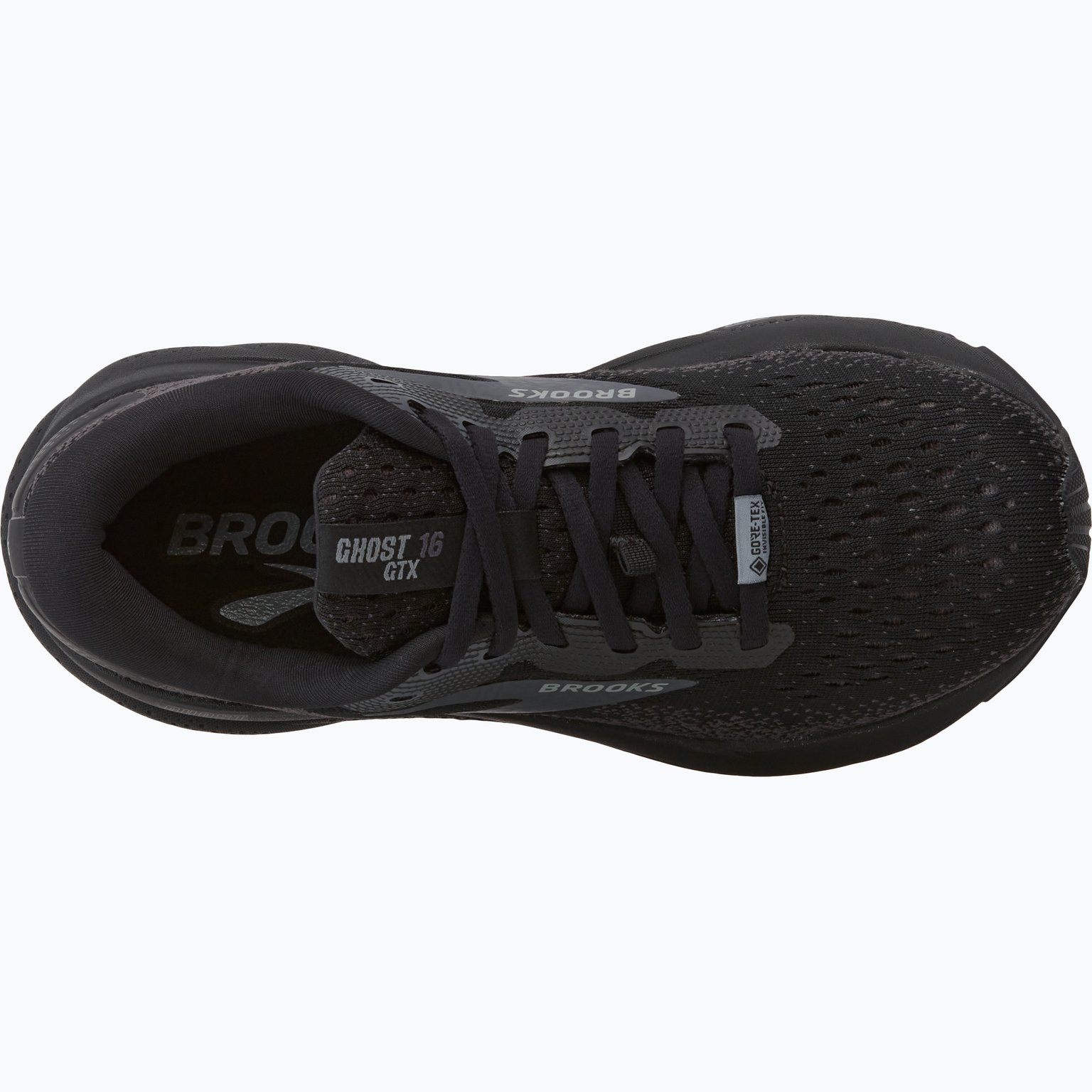 Brooks Ghost 16 Gore-Tex W löparskor Svart