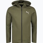 färgalternativ för Grön Puma Evostripe Full-Zip M huvtröja