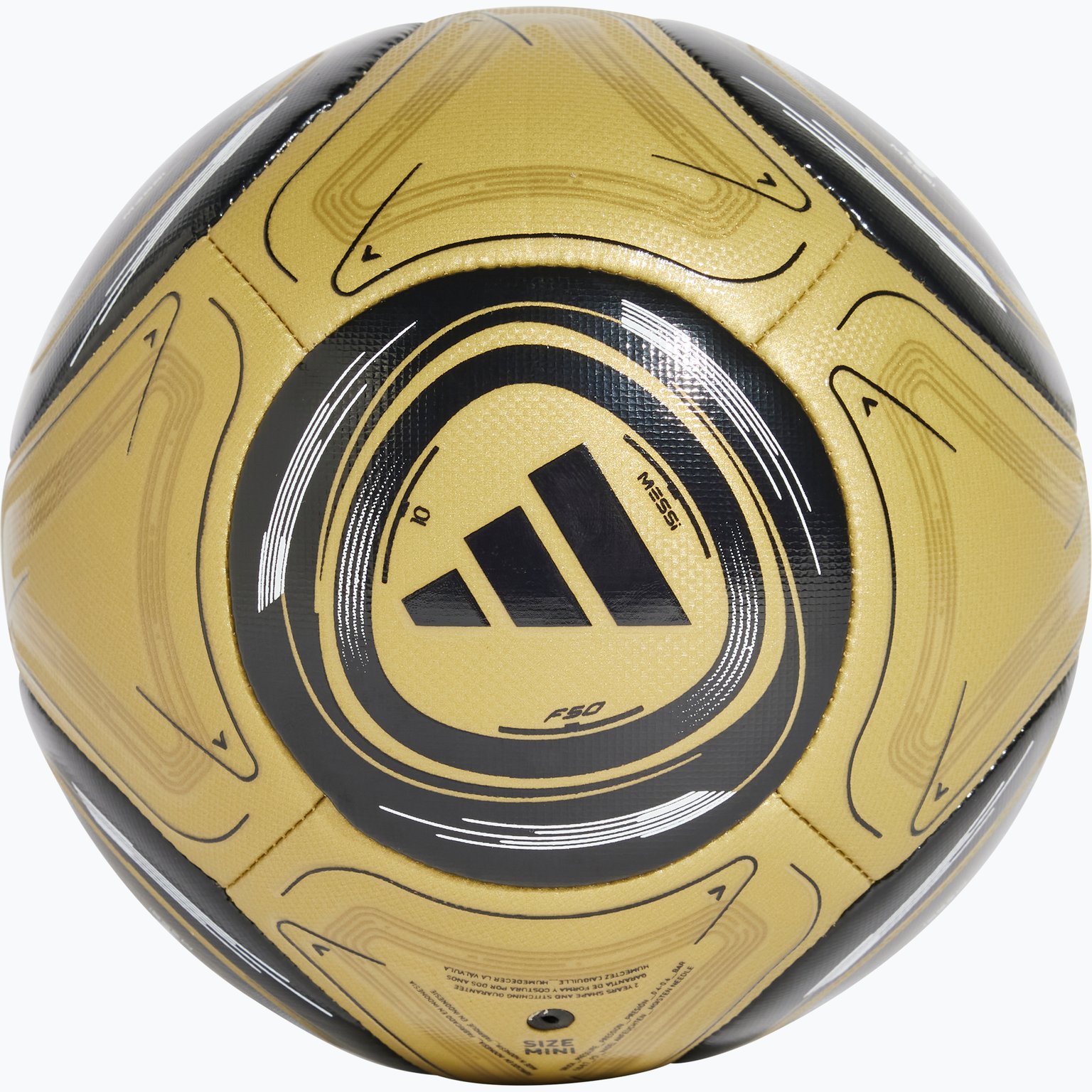 adidas Messi Mini fotboll Guld