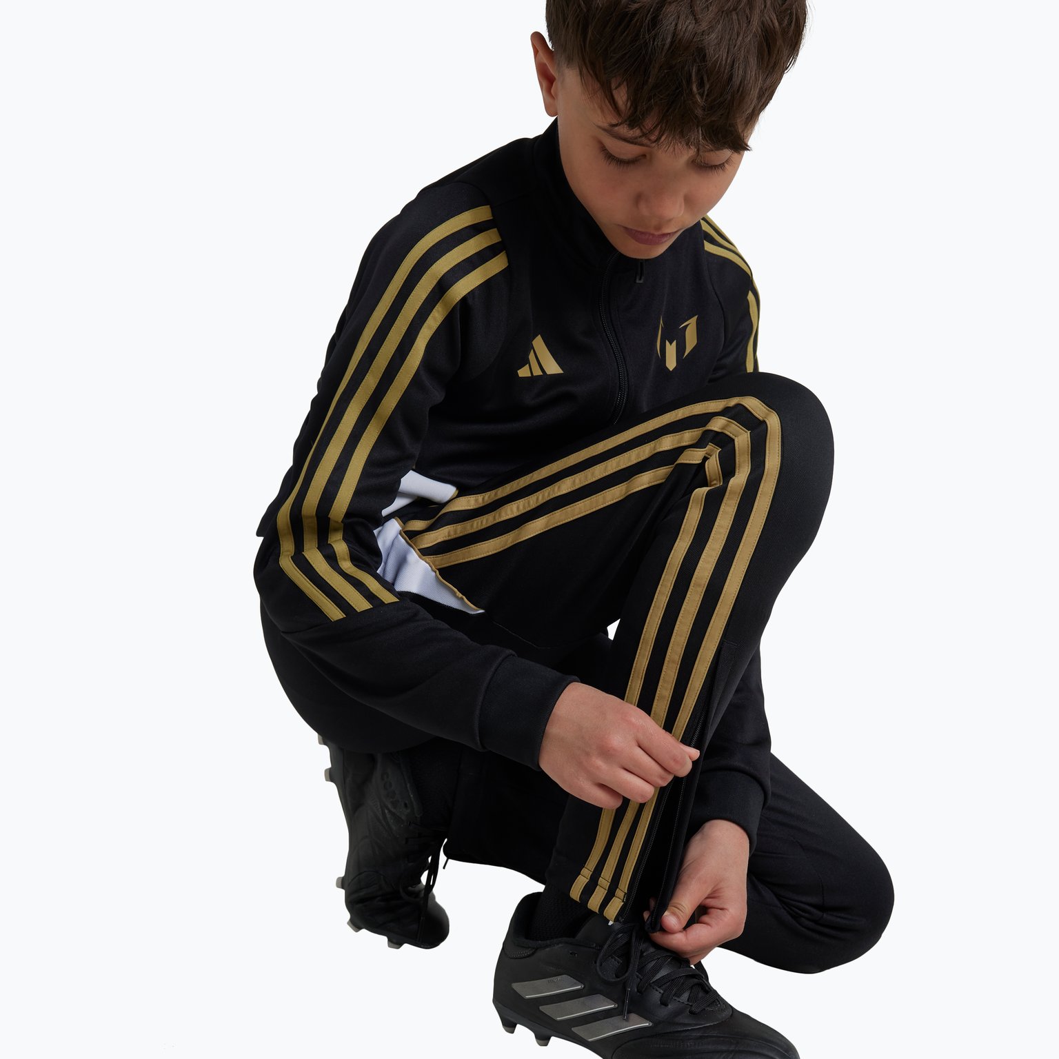 adidas Messi Y JR träningsbyxor Svart