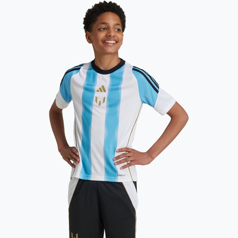 adidas Messi Jersey JR träningst-shirt Blå