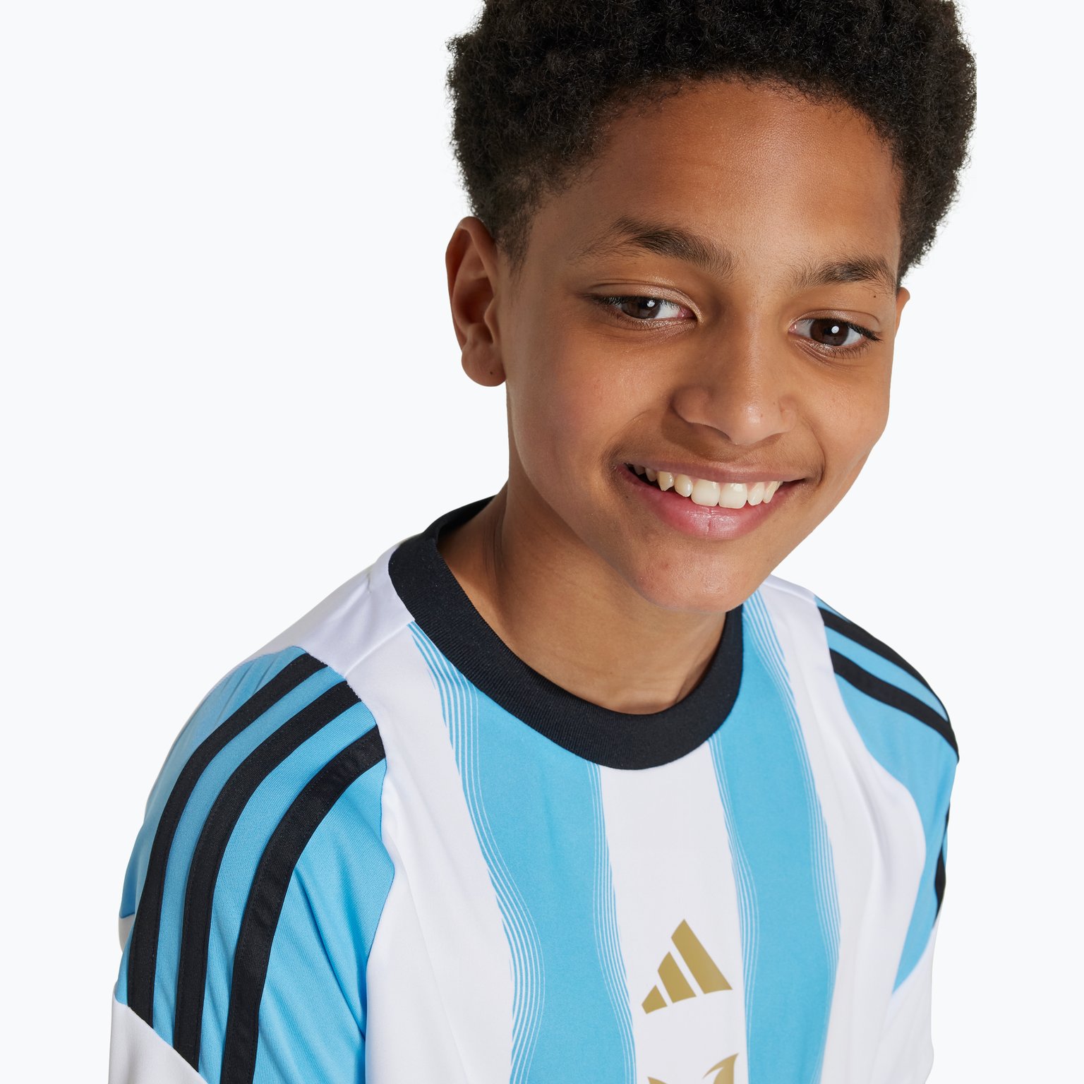 adidas Messi Jersey JR träningst-shirt Blå