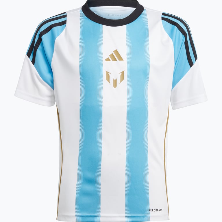 adidas Messi Jersey JR träningst-shirt Blå