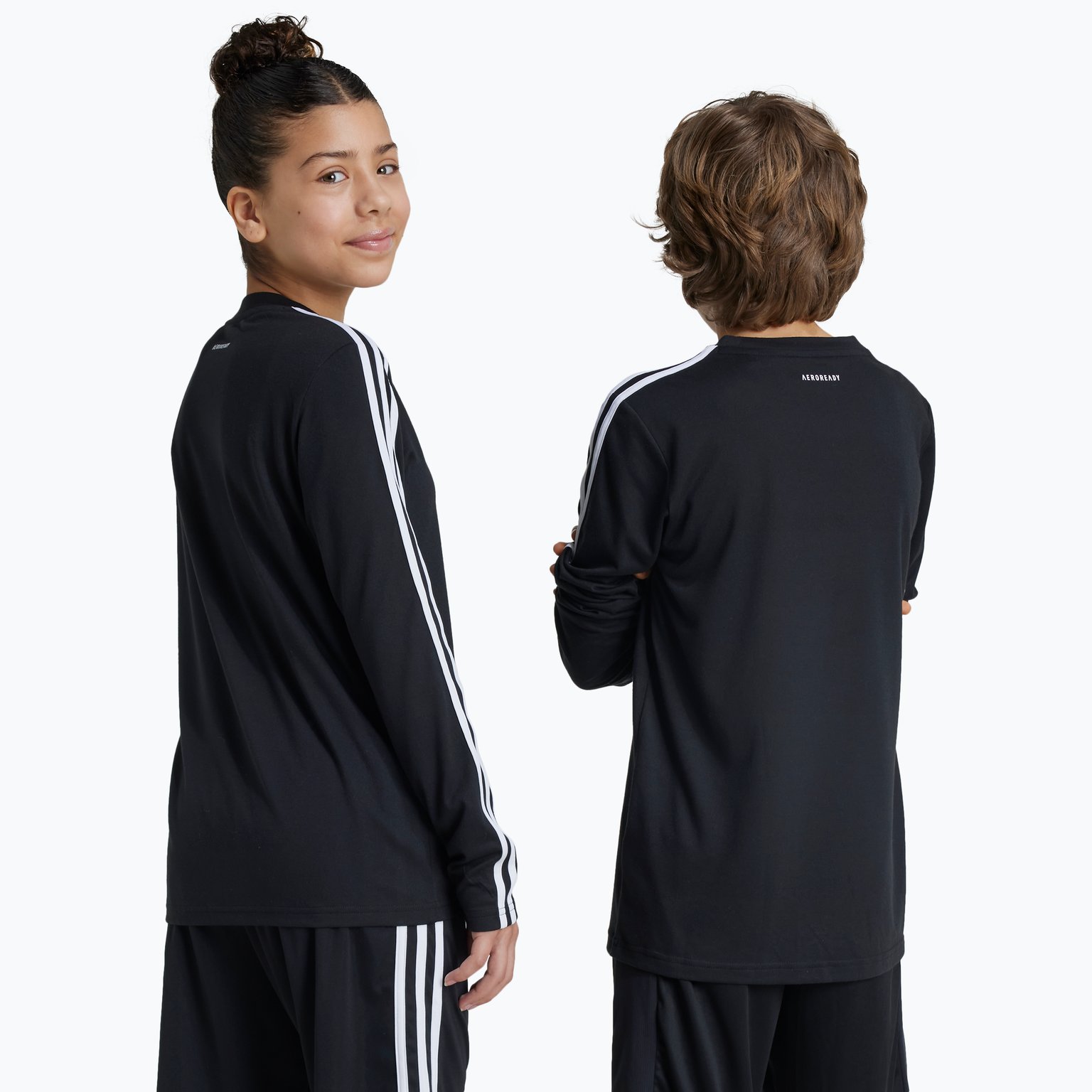 adidas Train Essentials 3-Stripes JR träningströja Svart