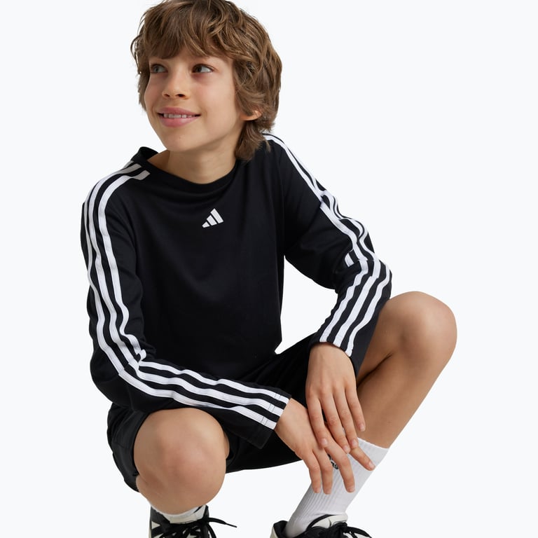 adidas Train Essentials 3-Stripes JR träningströja Svart