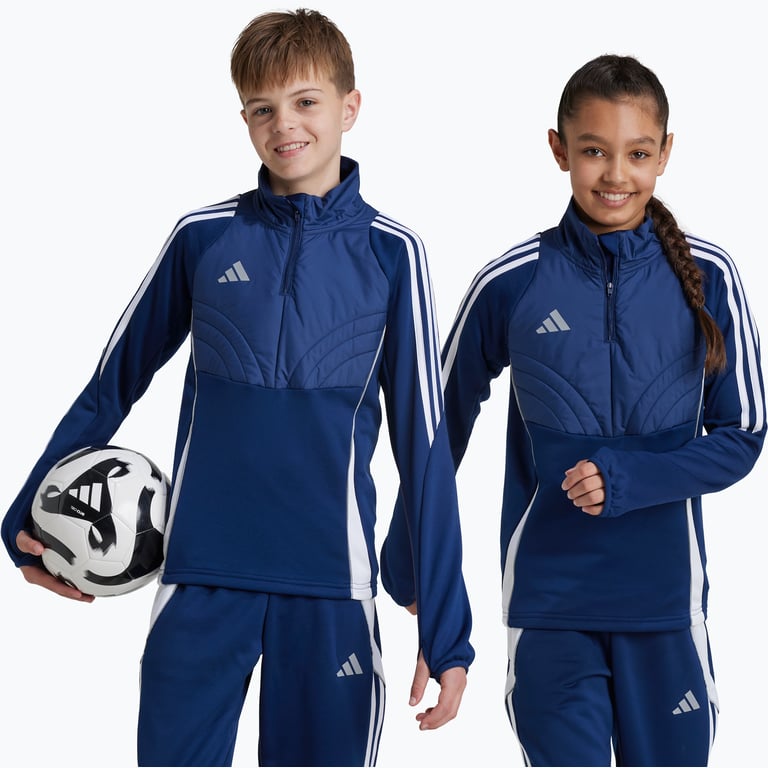 adidas Tiro 24 Winterized JR träningströja Blå