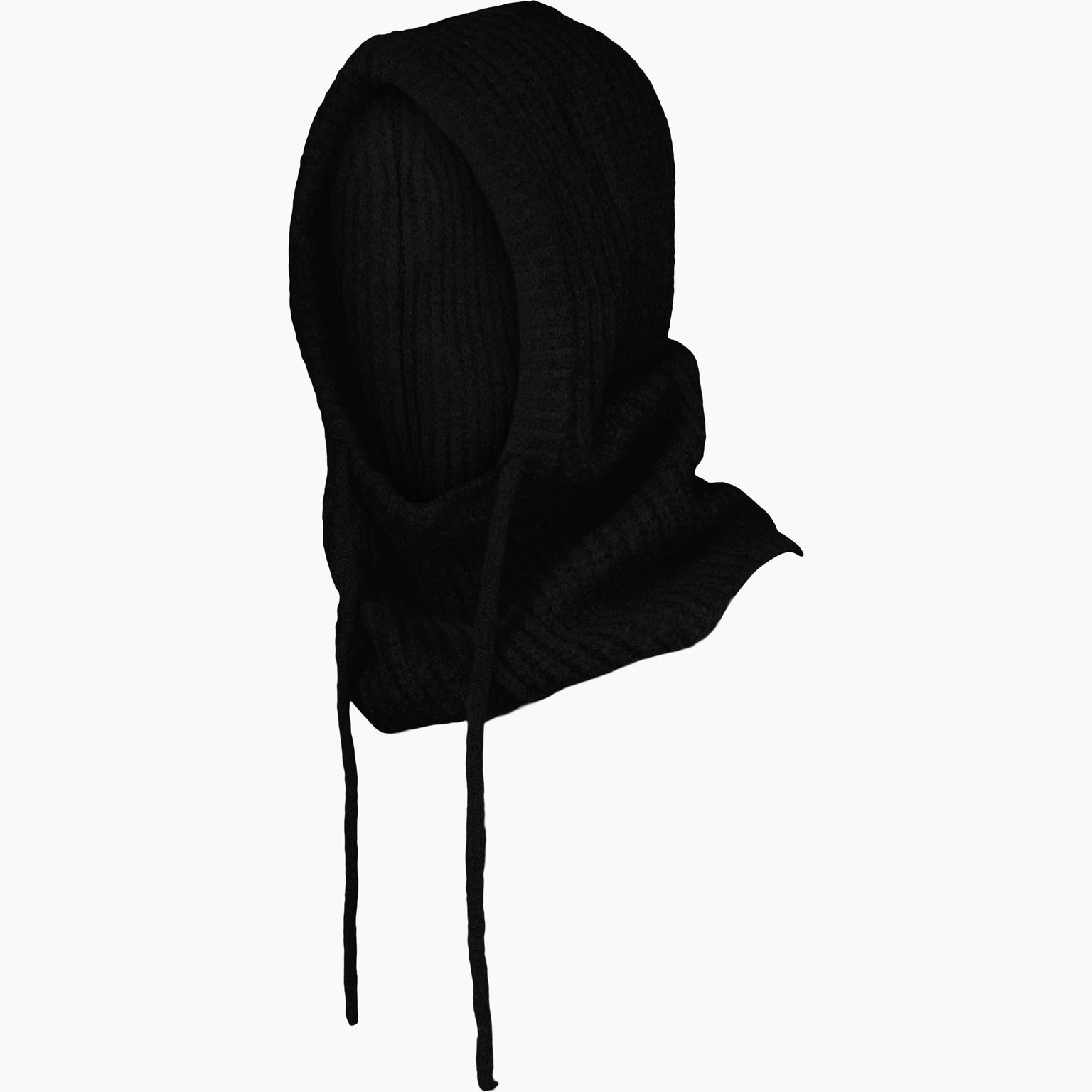 McKinley Rib knit balaklava Svart