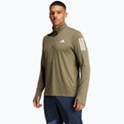 färgalternativ för Grön adidas Own The Run Half Zip M träningströja