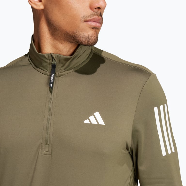 adidas Own The Run Half Zip M träningströja Grön