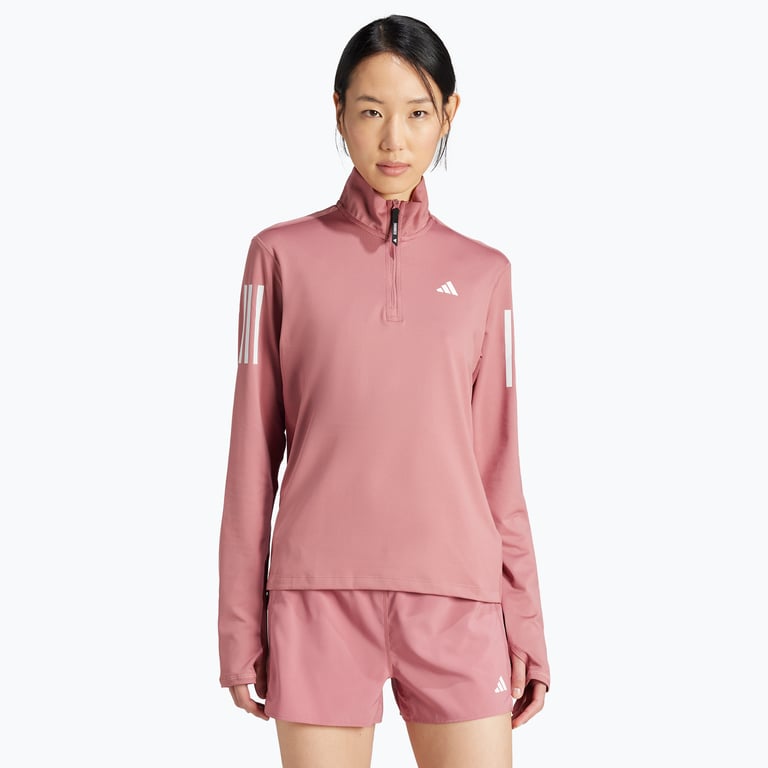 adidas Own The Run Half-Zip W träningströja Rosa