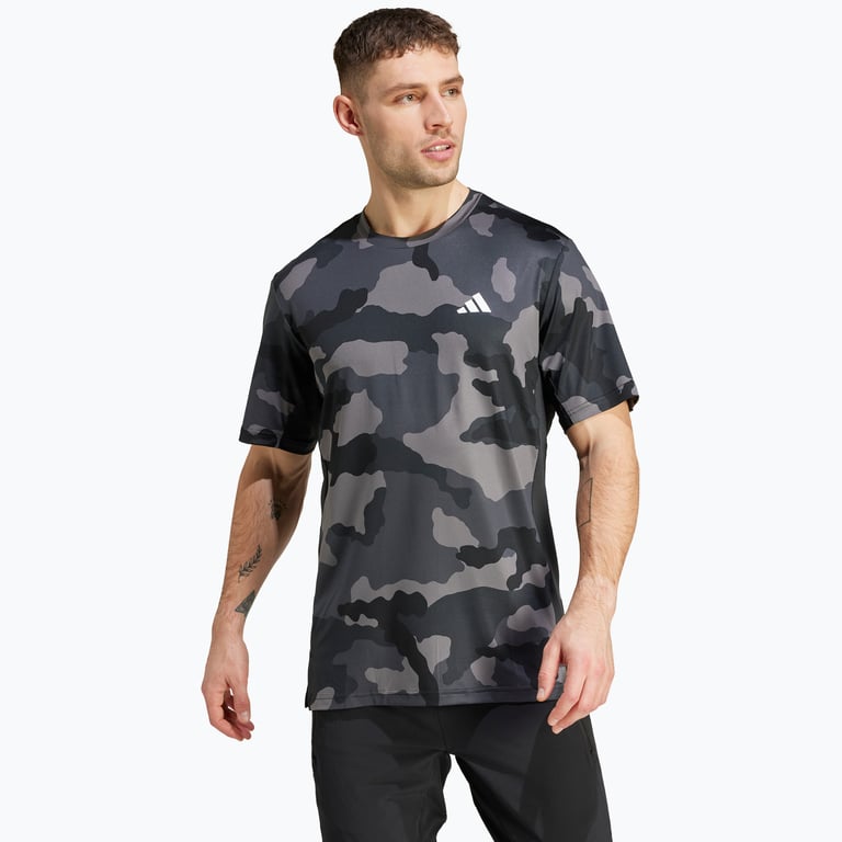 adidas Train Essentials Camo M träningst-shirt Svart