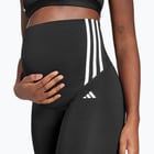 förhandsvisning ikon 3 för adidas Optime Essentials Maternity träningstights Svart