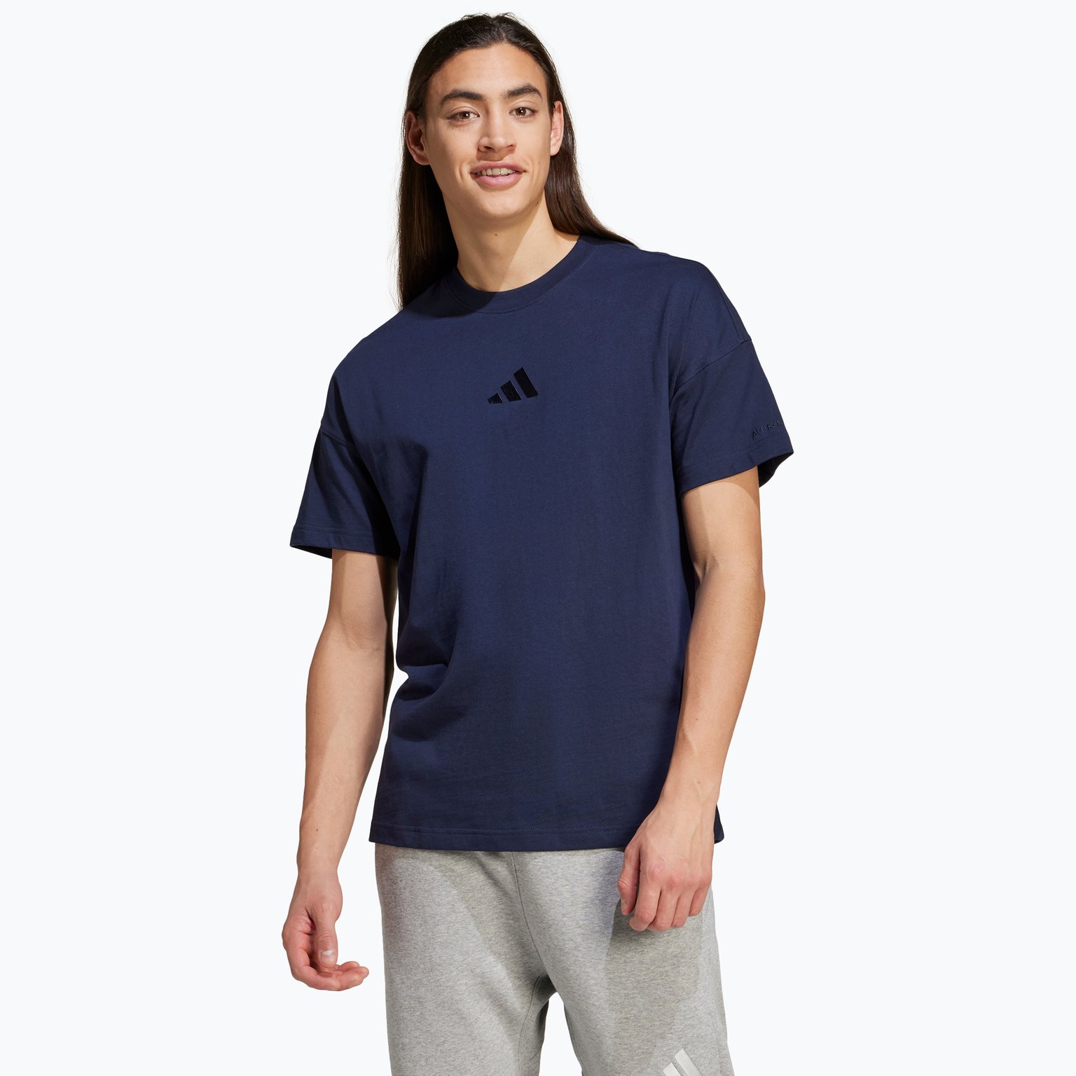 adidas All SZN M t-shirt Blå