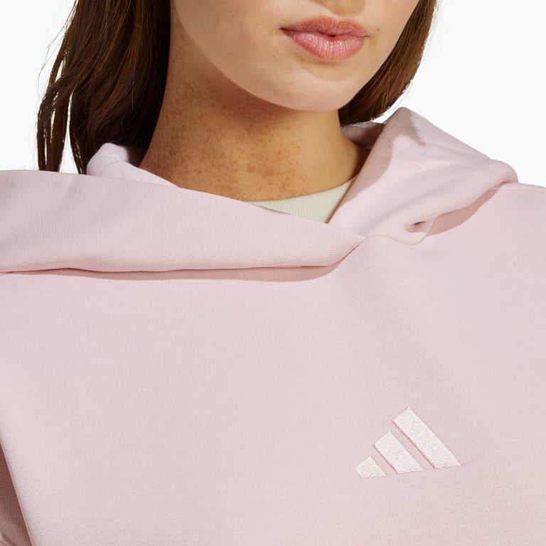 adidas All SZN Fleece Boyfriend huvtröja Rosa