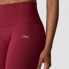 förhandsvisning ikon 8 för ICANIWILL Ribbed Define Seamless W träningstights Röd