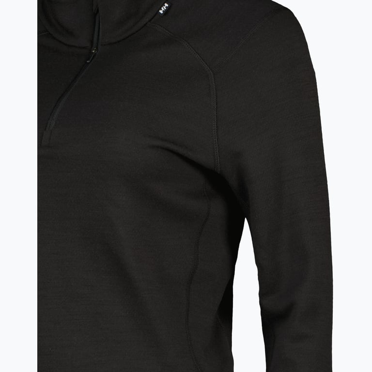 Helly Hansen Lifa Merino 1/2 zip W underställströja Svart