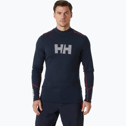 Helly Hansen Lifa Merino Logo M underställströja Blå