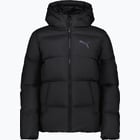 färgalternativ för Svart Puma Poly Hooded Puffer JR vinterjacka