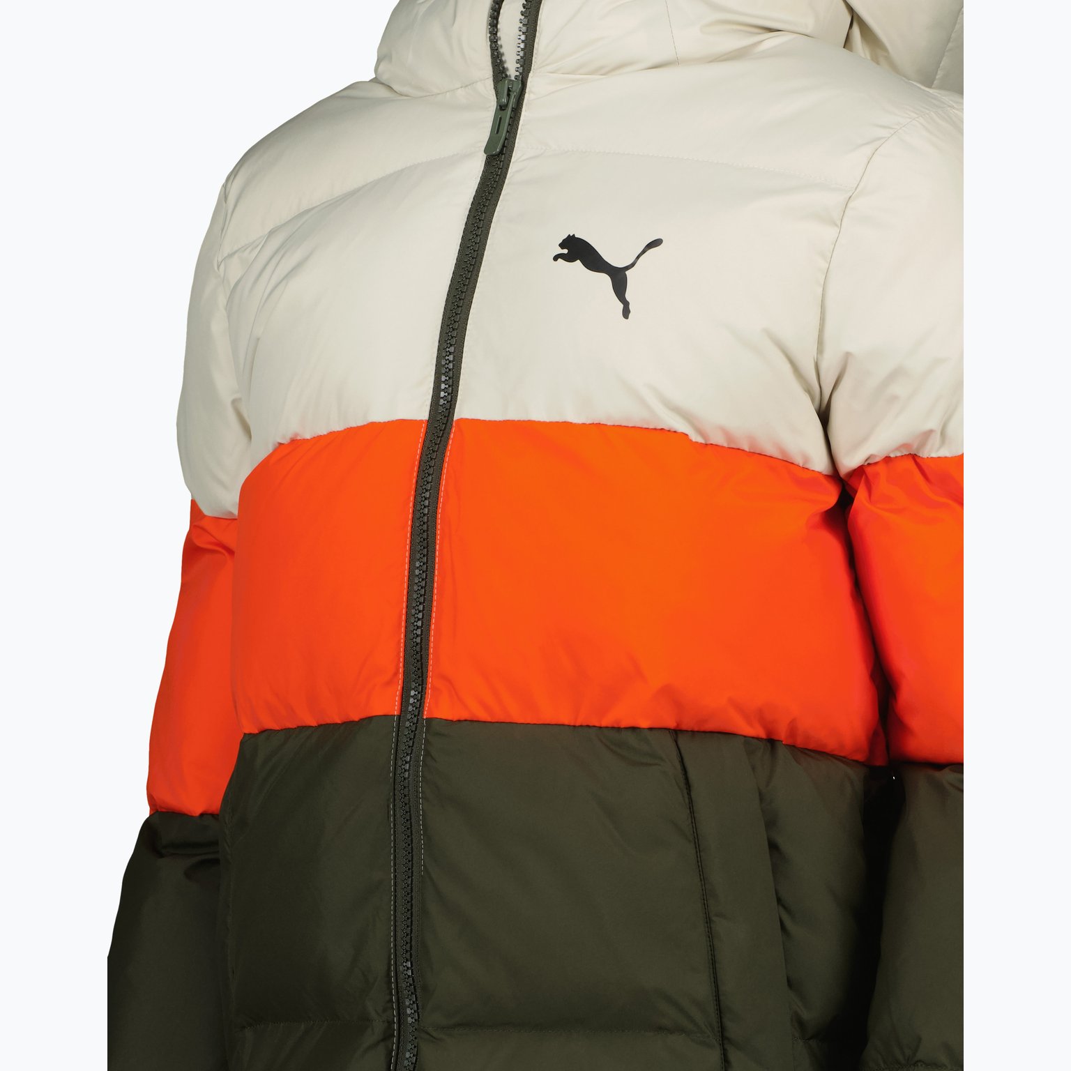 Puma Poly Hooded Puffer JR vinterjacka Flerfärgad