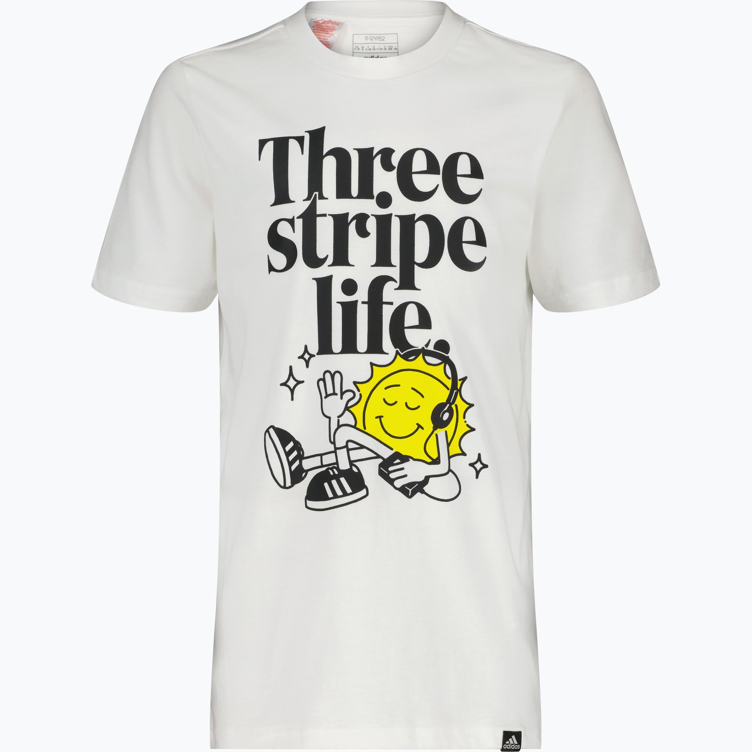 adidas Positivity Table Graphic JR t-shirt Vit