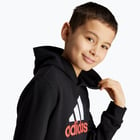 förhandsvisning ikon 4 för adidas Essentials Big Logo 2 JR huvtröja Svart