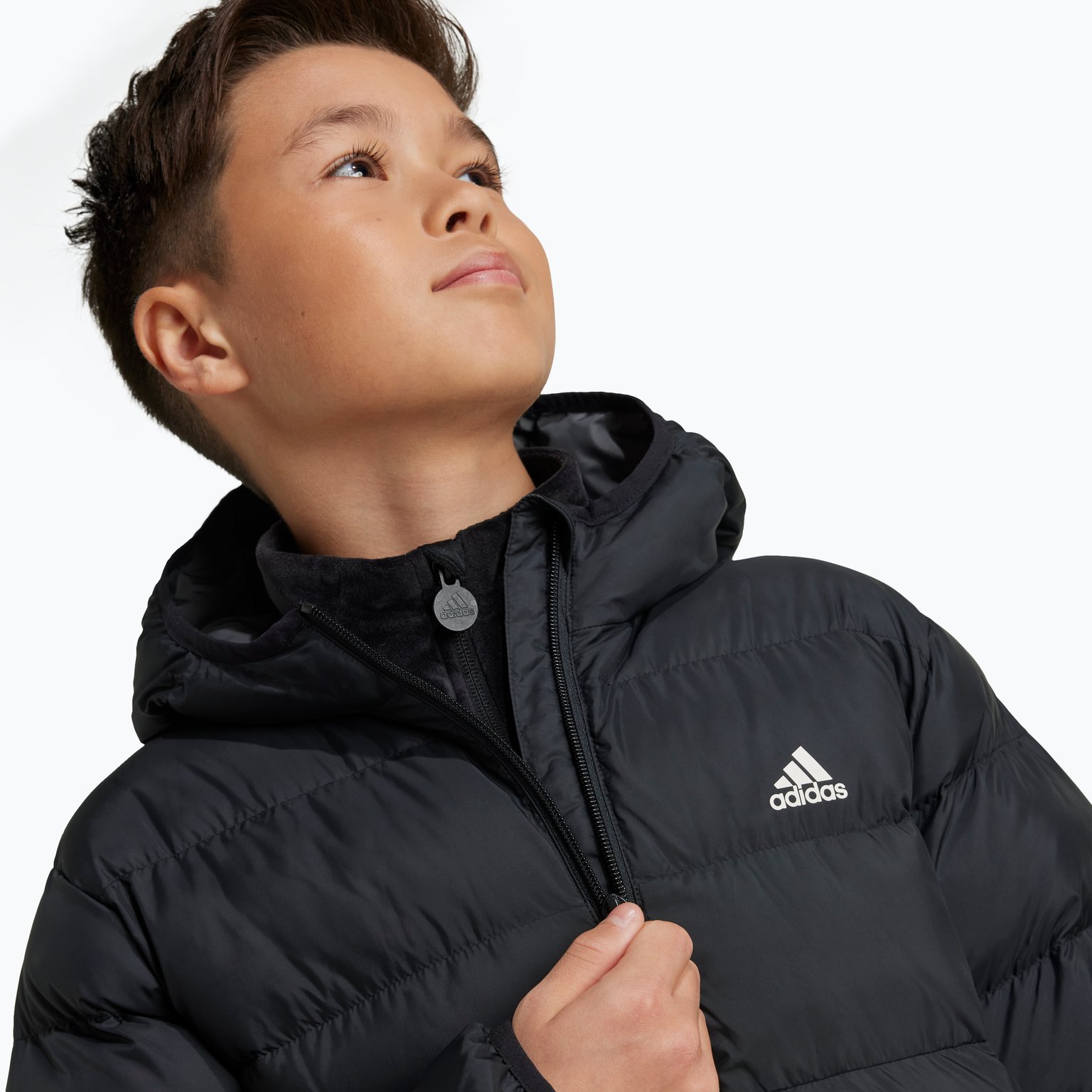 adidas Synthetic Down JR vinterjacka Svart