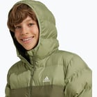 förhandsvisning ikon 5 för adidas Synthetic Down JR vinterjacka Grön