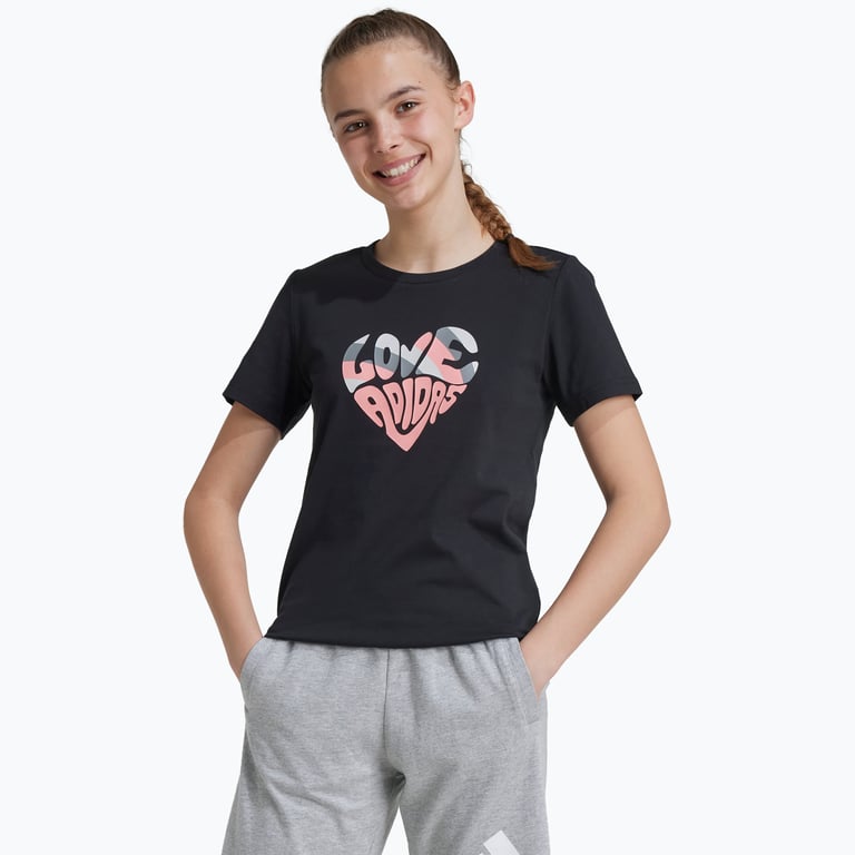 adidas Xpress Girls JR t-shirt Svart