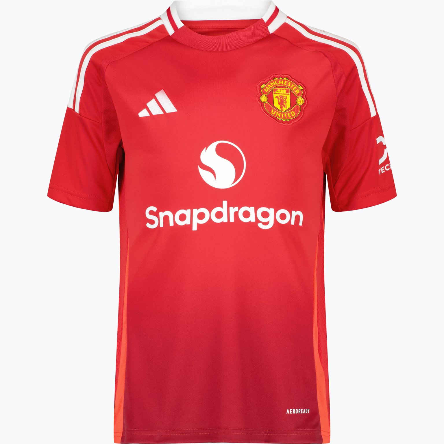 adidas Manchester United Home 24/25 JR matchtröja Röd