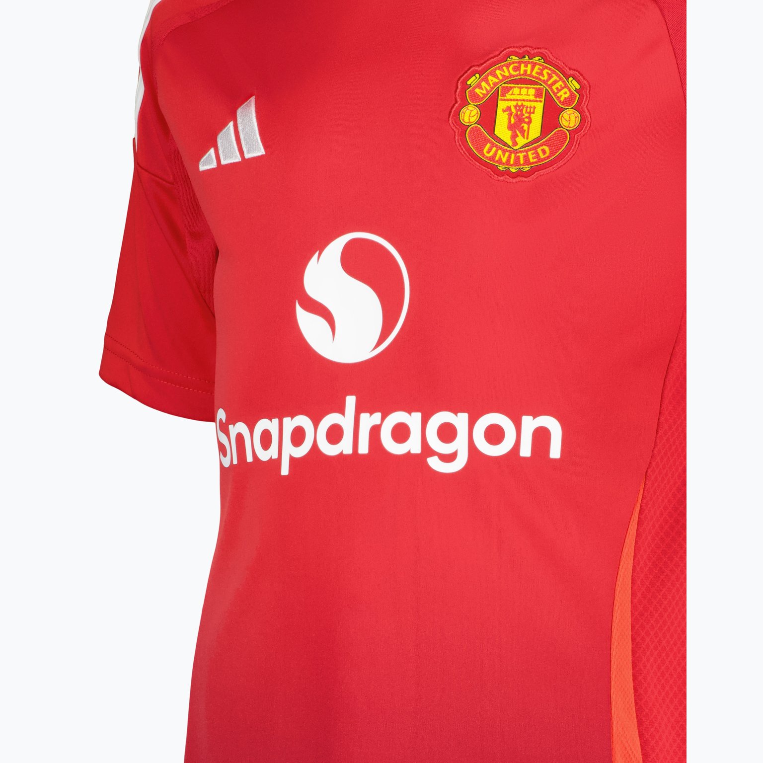 adidas Manchester United Home 24/25 JR matchtröja Röd