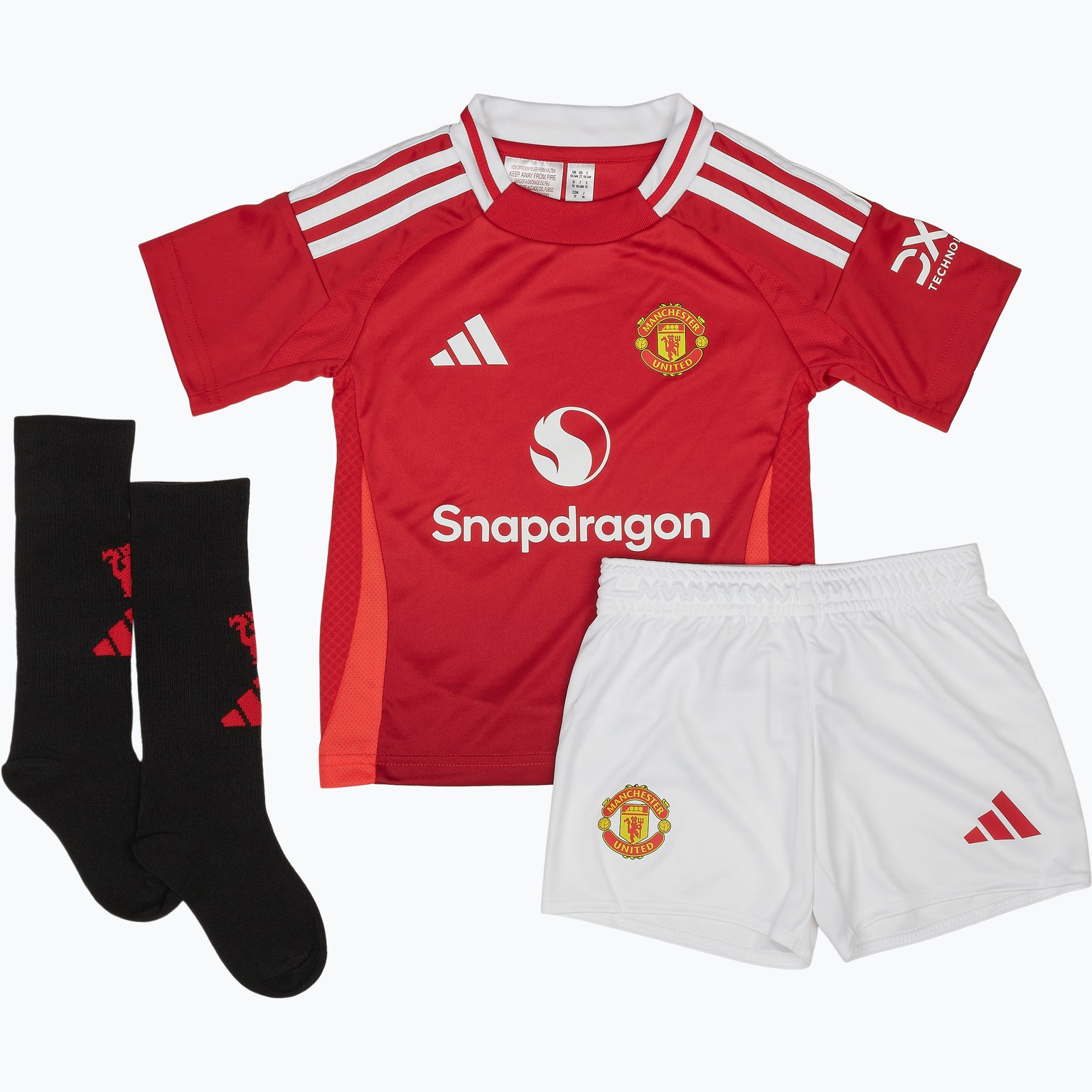 adidas Manchester United 24/25 Home MR matchställ Röd