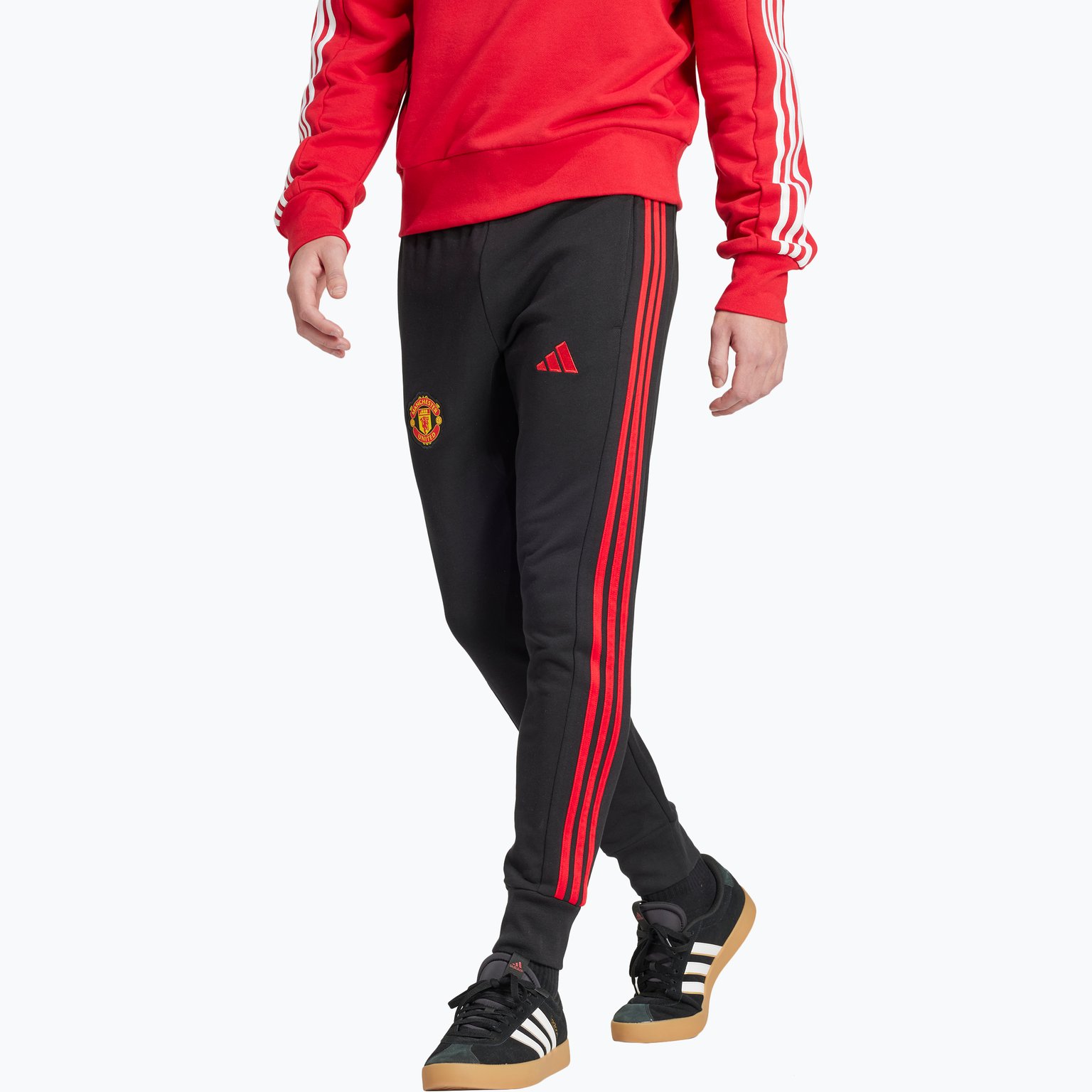 adidas Manchester United FC DNA M mjukisbyxor Svart