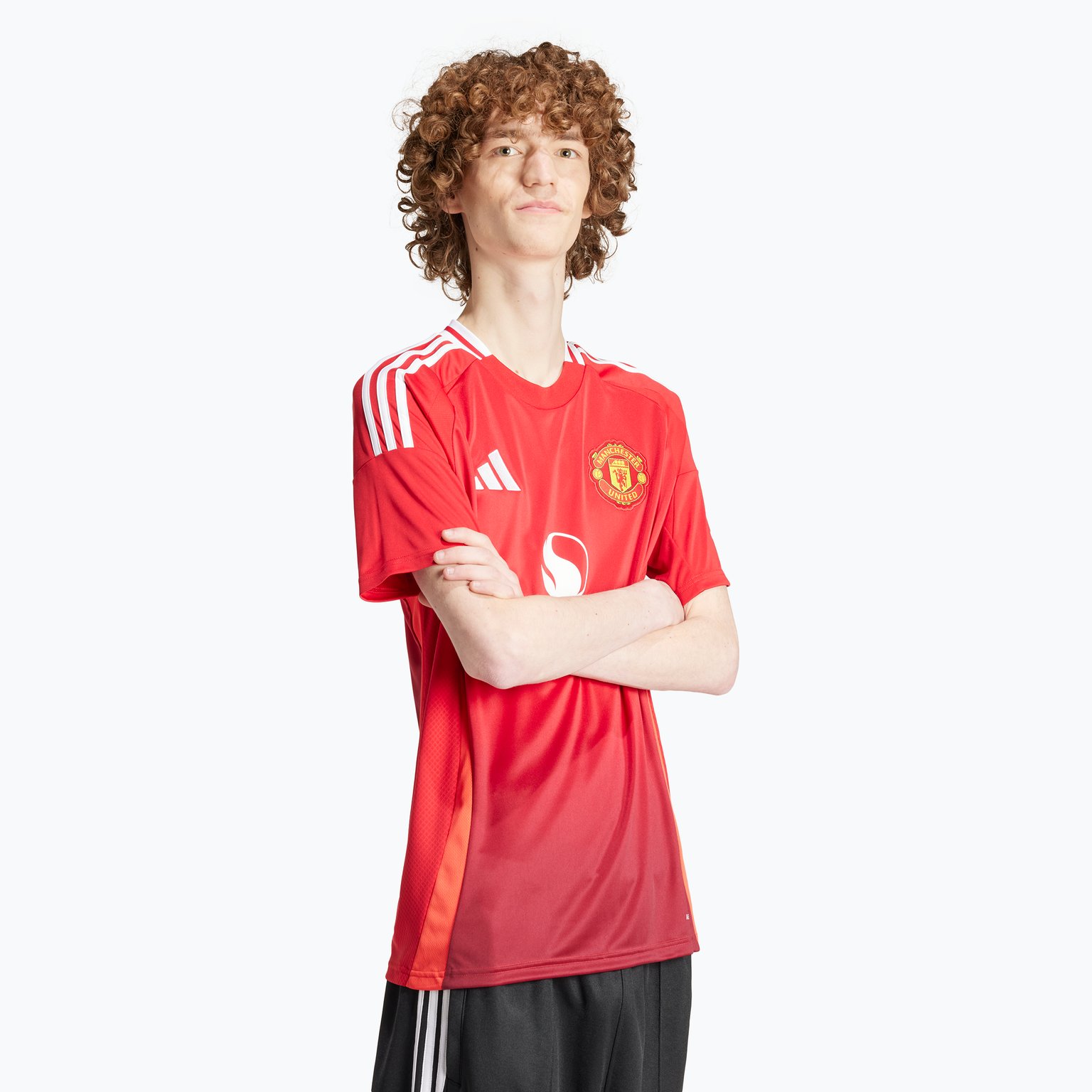 adidas Manchester United Home 24/25 M matchtröja Röd