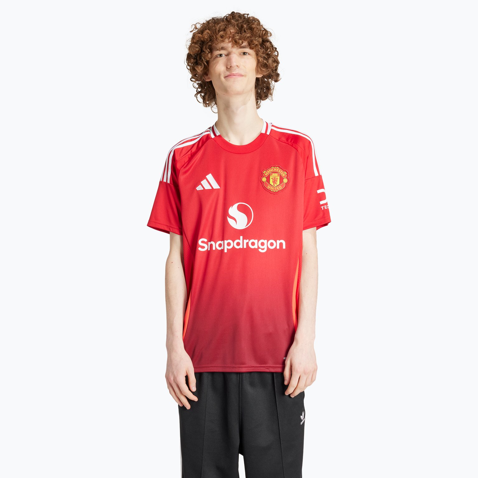 adidas Manchester United Home 24/25 M matchtröja Röd