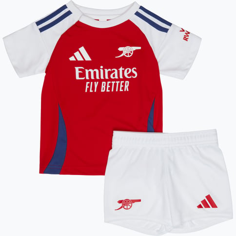 adidas Arsenal FC 24/25 Home Baby matchställ Röd