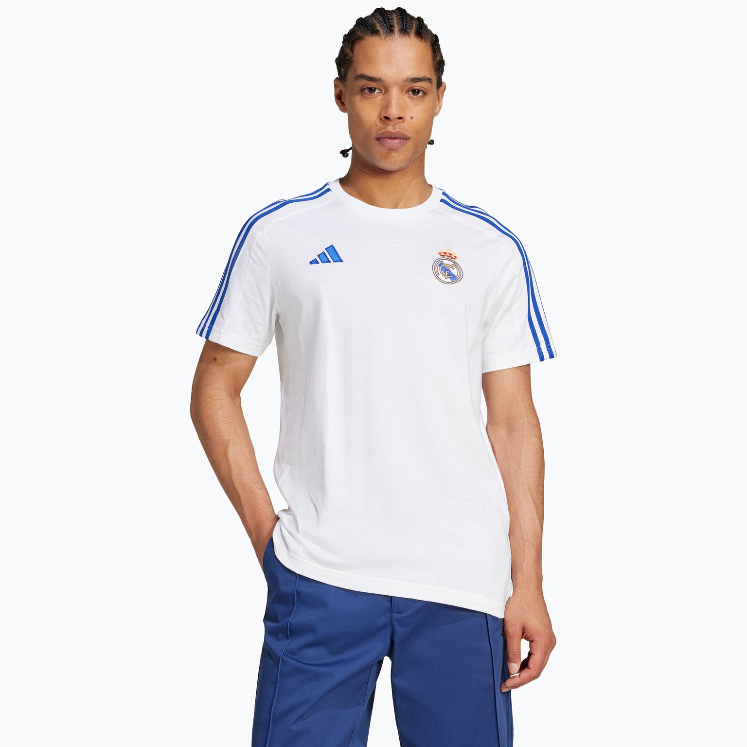 adidas Real Madrid DNA M t-shirt  Vit