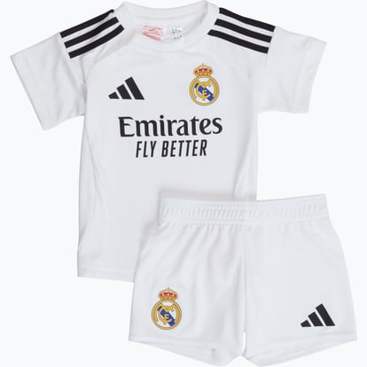 Real Madrid 24/25 Home Baby matchställ