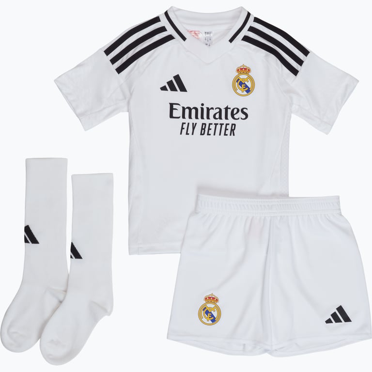 adidas Real Madrid 24/25 Home MR matchställ Vit