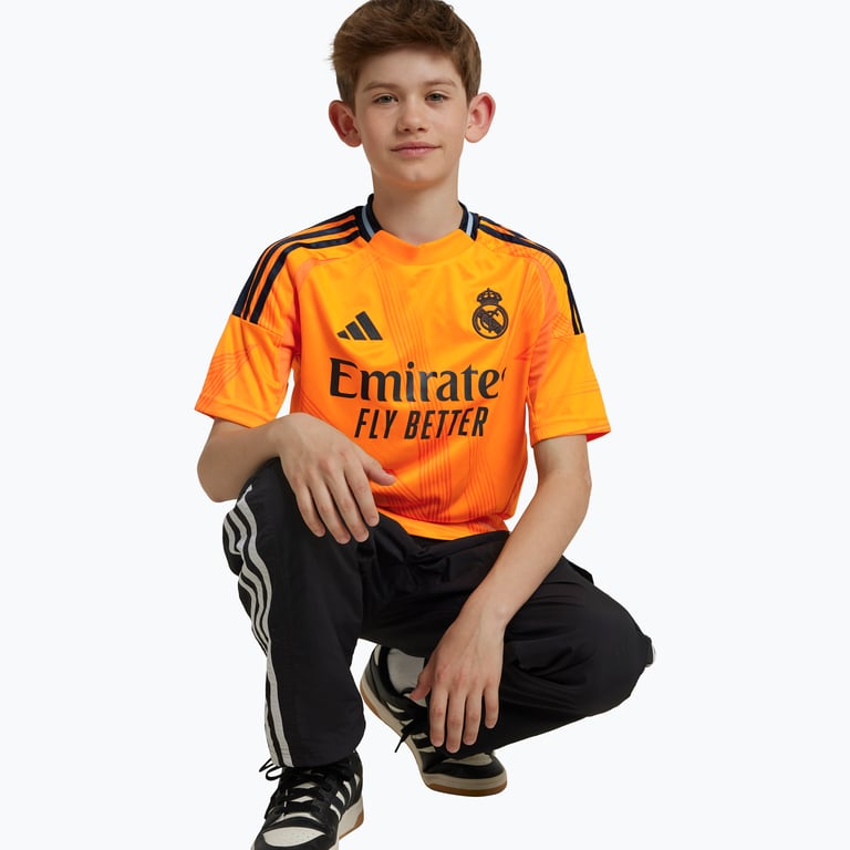 adidas Real Madrid Away 24/25 JR matchtröja Orange