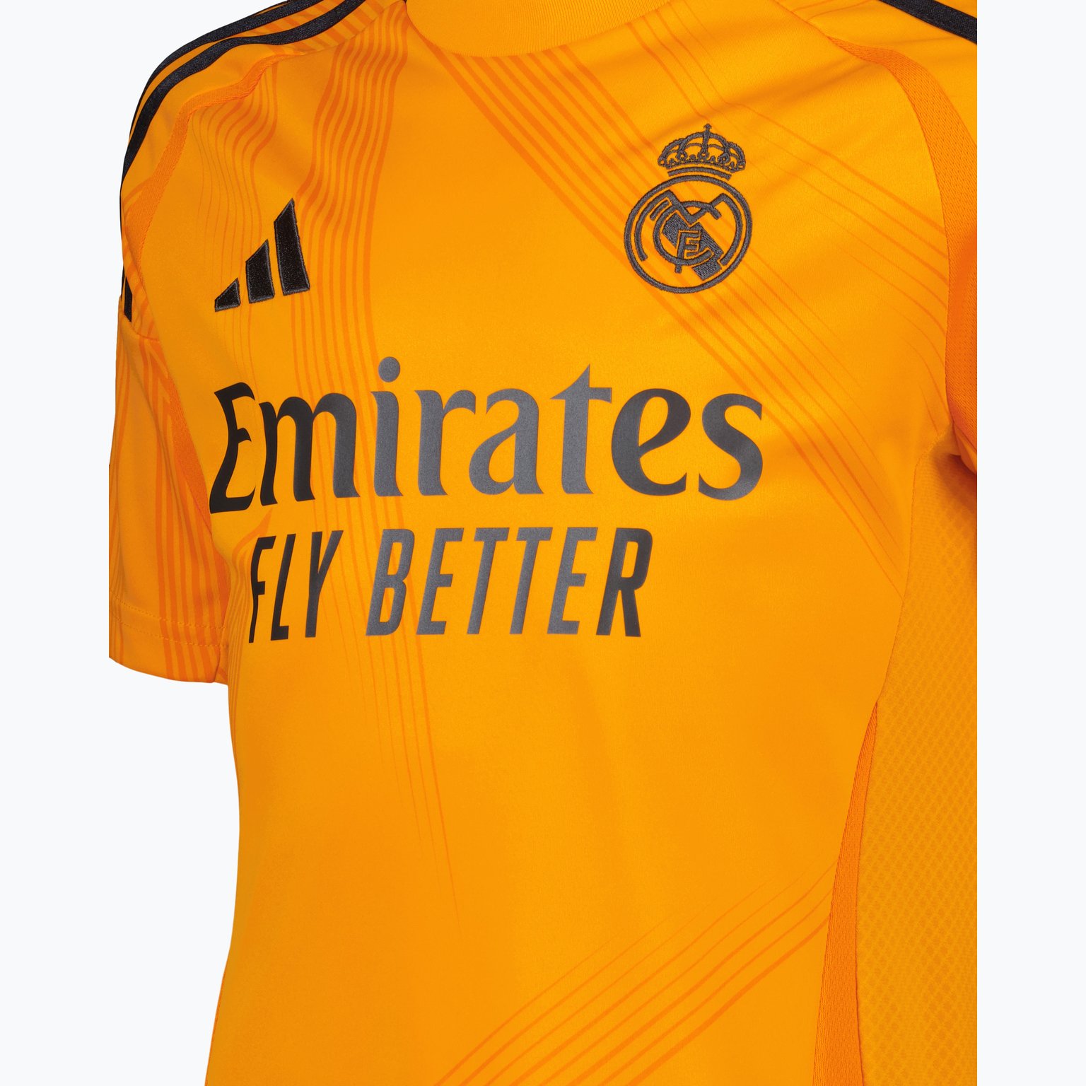 adidas Real Madrid Away 24/25 JR matchtröja Orange