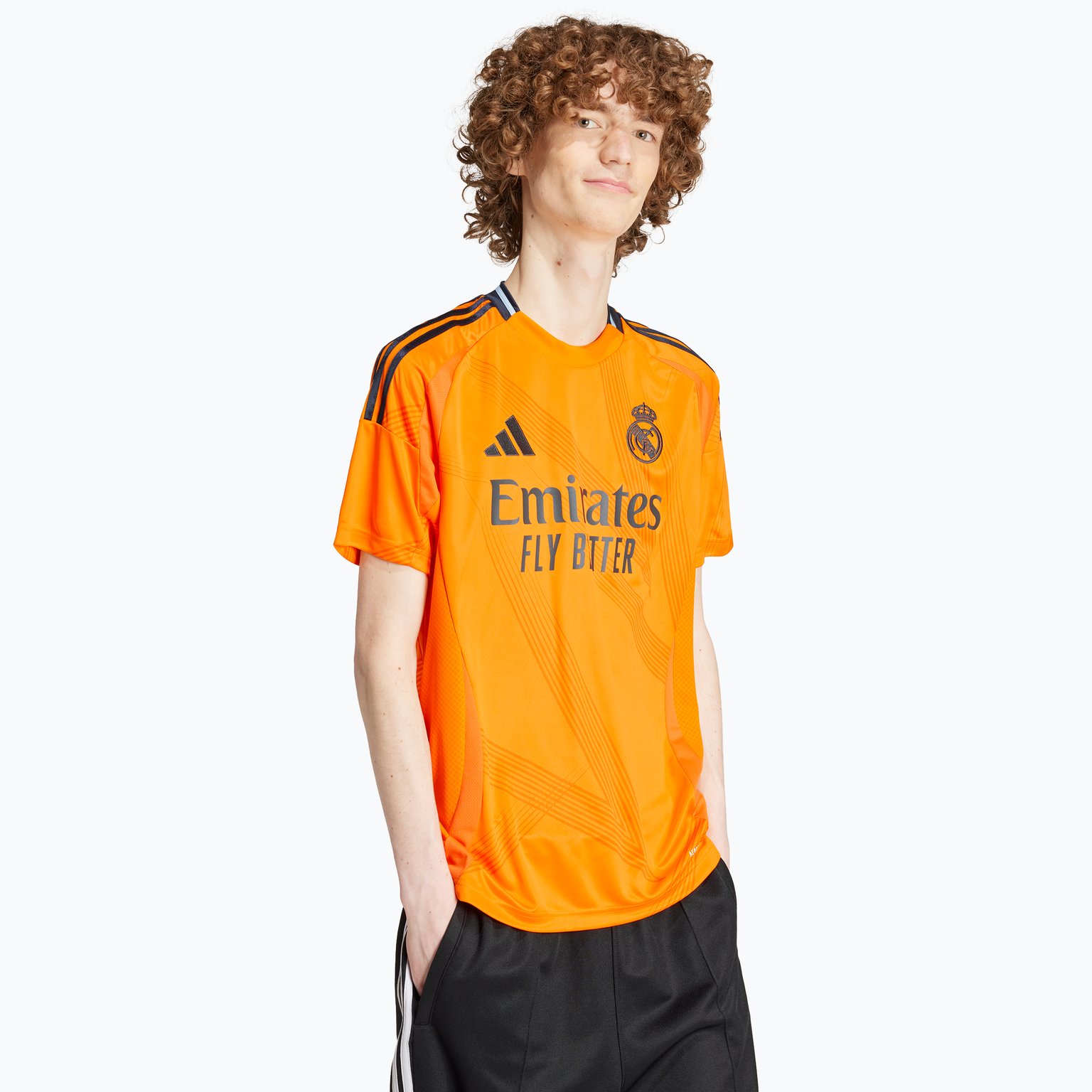 adidas Real Madrid Away 24/25 M matchtröja Orange