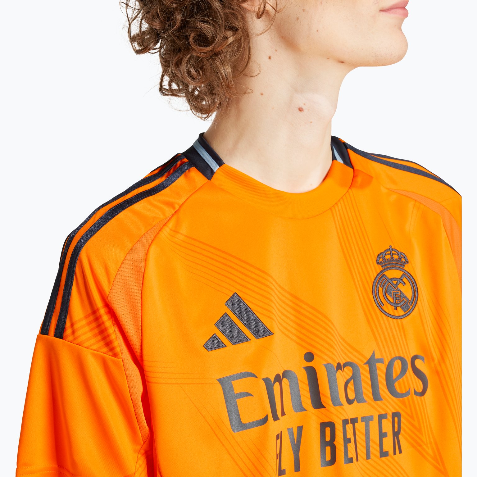 adidas Real Madrid Away 24/25 M matchtröja Orange