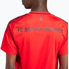 förhandsvisning ikon 3 för adidas Bayern München Home 24/25 matchtröja Röd