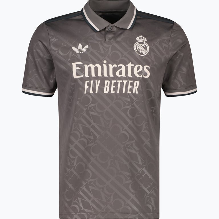 adidas Real Madrid Third 24/25 M matchtröja Grå