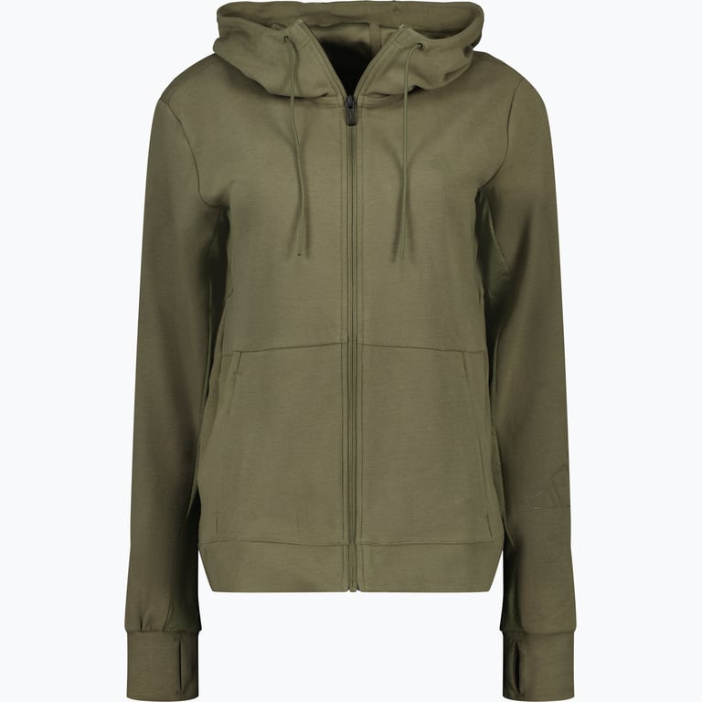 adidas Fullzip Hoodie W träningströja  Grön