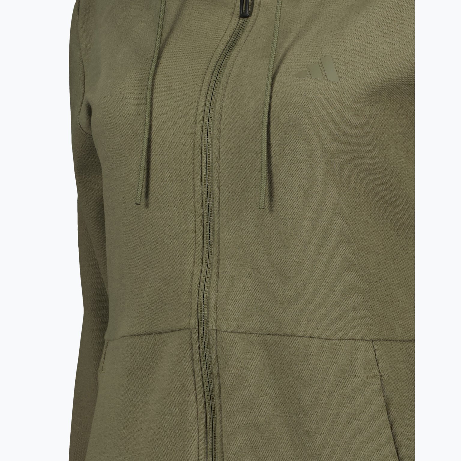 adidas Fullzip Hoodie W träningströja  Grön