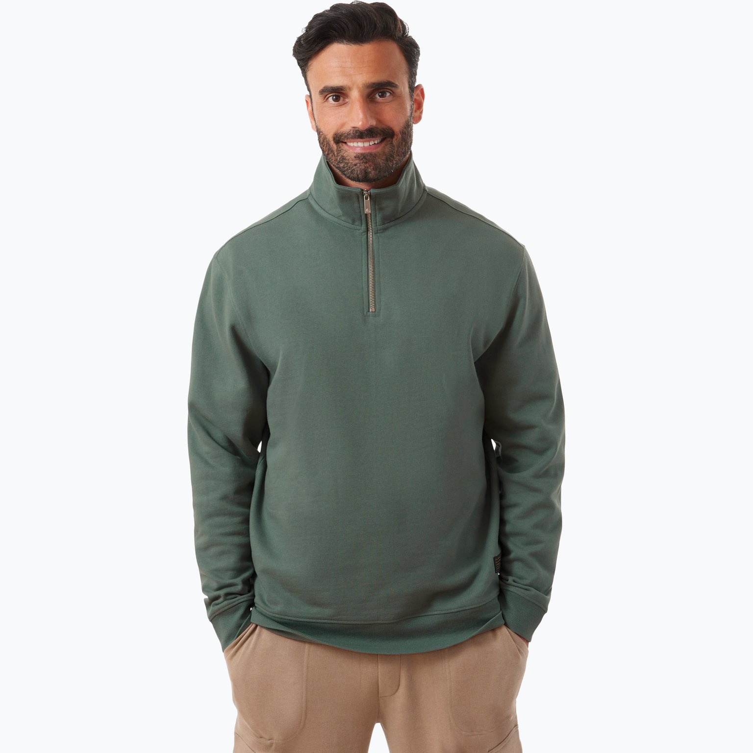 Firefly Jonas Half Zip M tröja Grön