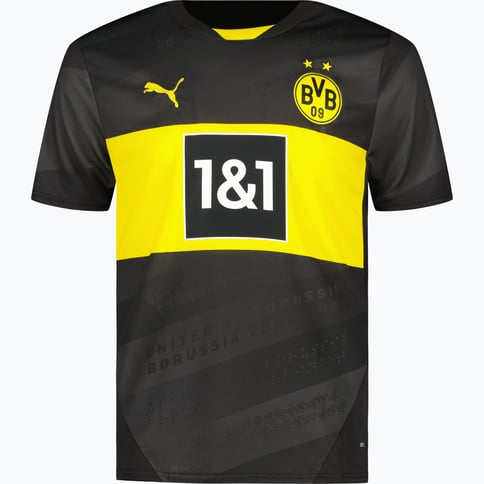 Puma Borussia Dortmund Away 24/25 matchtröja Svart