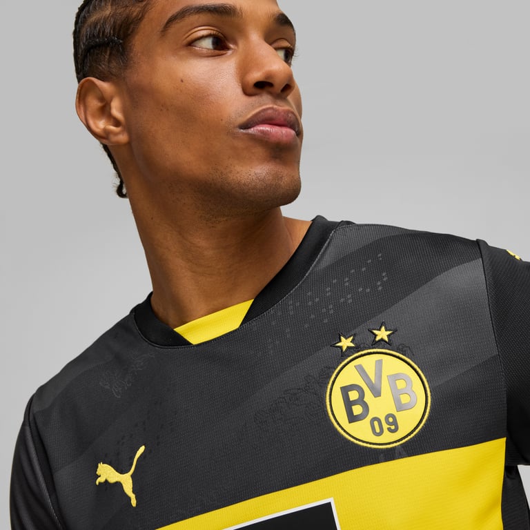 Puma Borussia Dortmund Away 24/25 matchtröja Svart